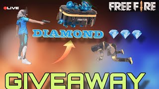 Live Diamond giveaway 1 Custom 1 Winner 100 diamond live [upl. by Flinn]