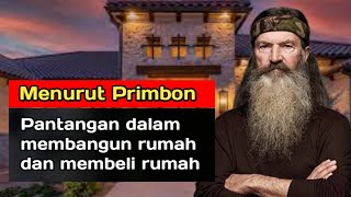 Jangan sepelekan  Pantangan membangun rumah dan membeli rumah [upl. by Anirtal264]