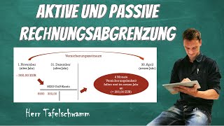 Aktive und passive Rechnungsabgrenzung  PRA und ARA auf TKonten  Einfach erklärt mit Beispiel [upl. by Hait]