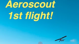 AEROSCOUT maiden flight [upl. by Peyter]