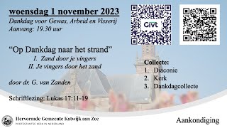 01112023 1930u dr G van Zanden [upl. by Winograd950]