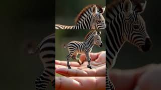 Já viu uma zebrinha assim ias inteligenciaartificial zebra animação [upl. by Akiras]