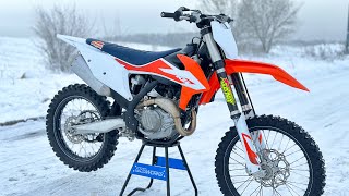 KTM SXF 450 cc 2019  Wideorecenzja [upl. by Ahsekyt]