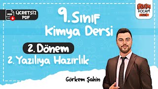 9Sınıf  Kimya 2Dönem 2Yazılıya Hazırlık  Güçlü ve Zayıf Et  Maddenin Halleri  Görkem Şahin [upl. by Ecnaralc]