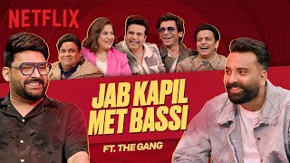 Bassi amp Kapil Reveal Comedy Secrets OnSet Moments amp More with the Gang  Great Indian Kapil Show [upl. by Ojeillib]