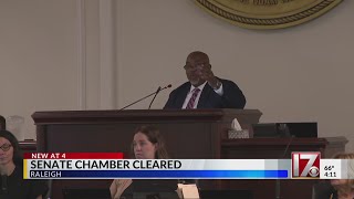 Spectators removed from North Carolina Senate chamber [upl. by Aicila550]