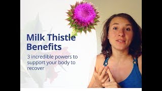 Milk Thistle Benefits amp Silymarin  How St Mary’s Thistle Can Help You Heal Naturally [upl. by Tull543]