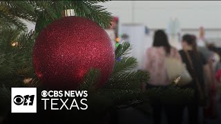 Chi Omega Christmas Market gets a September start at Dallas Market Hall [upl. by Dulci]