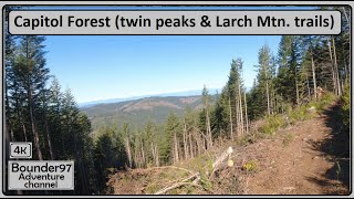 Capitol Forest pt 4 Twin Peaks amp Larch Mtn [upl. by Eural]