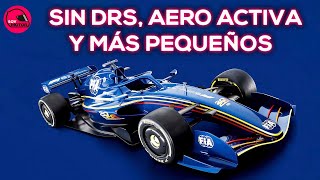 Así serán los F1 2026 sin DRS y más pequeños  SoyMotorcom [upl. by Isis]