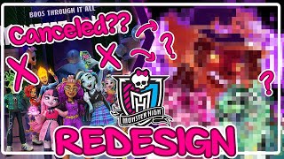 Redesigning Monster High G3 Because the Show Got Canceled [upl. by Ahsauqram]