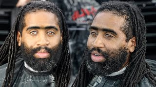 🔥TRANSFORMATION🔥HE PAID 500 FOR THIS HAIRCUT FADED BEARD HAIRCUT TUTORIAL [upl. by Munn378]