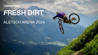 Fresh Dirt Cannondale Enduro  Aletsch Arena 2024 [upl. by Burton]