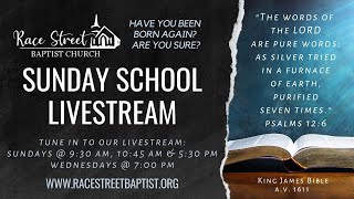 Race Street Baptist Church  111024  Sunday School AM Service  Catasauqua PA  Livestream [upl. by Wiencke517]