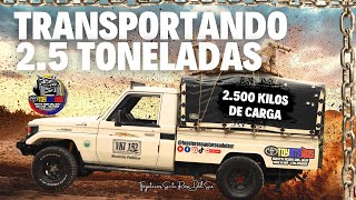 Transportando 25 Toneladas de carga santarosadelsur toyoteros offroad toyoterodavidpino 4x4 [upl. by Cooe]