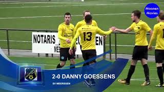 Doelpunten SV Meerssen  RKSV Nuenen 21012018 [upl. by Lleda]