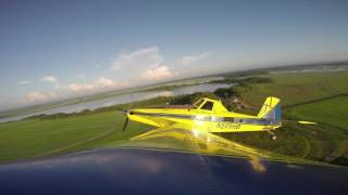 AT 502 SW Louisiana Ag Aviation Video Samples [upl. by Ennayr]