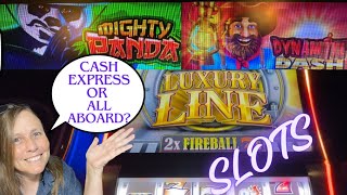 We TOOK a RIDE on CASH EXPRESS AND ALL ABOARD SLOTS [upl. by Dazraf]