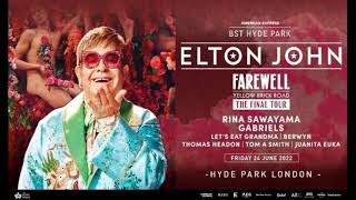 Elton John Hyde Park June 24 2022 [upl. by Tome]