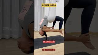 Aerial yoga class Aerial yoga for beginners trending viralvideo aerialyoga yoga shots shots [upl. by Hochman]