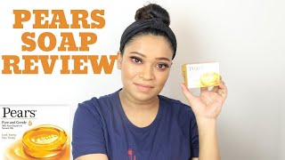 I Tried Pears Soap on my Face for 7 Days  Pears Soap Review [upl. by Annayhs]