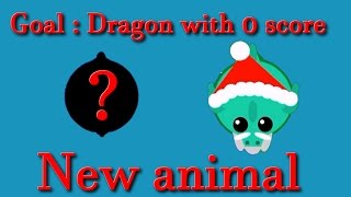 Mopeio all animal  A new animal again  Goal dragon with 0 score [upl. by Yelrihs]