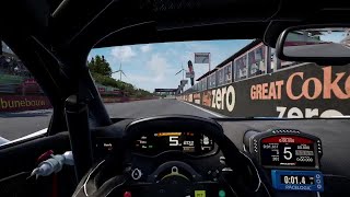 ACC Zolder McLaren 570s GT4 2016 Dry Track Guide Hotlap  Telemetry [upl. by Linus]