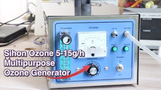 Sihon Ozone Multipurpose Ozone Generator Machine for SPA Laboratory Swimming Pool Water Tank [upl. by Thayne]