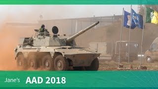 AAD 2018 Rooikat Mobility Demonstration [upl. by Ailecec]