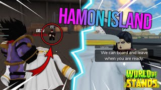 NEW HOW TO DO THE HAMON ISLAND DOMAIN World of Stands [upl. by Meraree]