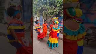 Getsemani Cartagena Colombia dancingladies Colombia solotravel [upl. by Caron]