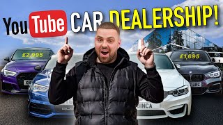 I MADE A YOUTUBE CAR DEALERSHIP [upl. by Christabel851]