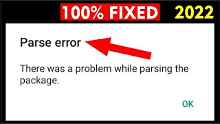 Parse error problem fix 100 solve  There was a problem parsing the package  Parse Error 2022 [upl. by Mochun472]