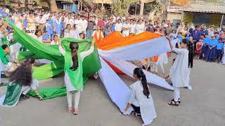 Tiranga Theme dance  Karad Nagar Parishad School no3 [upl. by Ajaj]