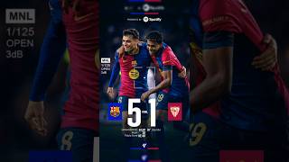 EL BARCA GOLEA AL SEVILLA [upl. by Berthoud]