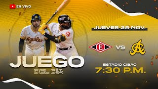 LEONES DEL ESCOGIDO VS ÁGUILAS CIBAEÑAS  SERIE REGULAR 202425 [upl. by Anirbas179]