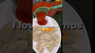 I love momos 😋😍 shortsfeed shortfeed shortsvideo trend trending viralvideo shortfeed new [upl. by Yelsel]