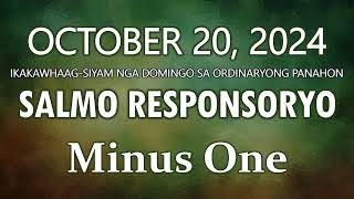 Salmo Responsoryo  October 20 2024  minus one [upl. by Dorita]