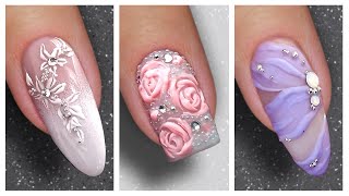 Nail art designs 2023  Nail art compilation 20nails [upl. by Rehm]