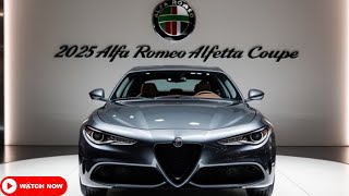 FIRST LOOK  2025 Alfa Romeo Alfetta Coupe unveiled  This Is Very BEAUTIFUL [upl. by Htiduj]