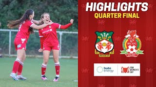 HIGHLIGHTS  Wrexham AFC vs Briton Ferry Llansawel [upl. by Sprague]