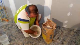 Como Colocar un rodapie en tabique de pladur tablaroca drywall knauf placo durlock como hacer [upl. by Harrad]