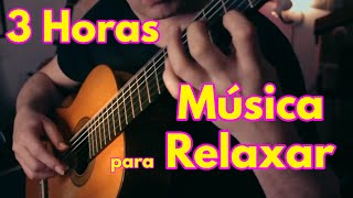 3 HORAS DE MÚSICA PARA RELAXAR TRABALHAR ESTUDAR ou DORMIR por Fabio Lima no VIOLÃO SOLO [upl. by Calore181]