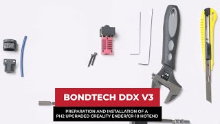 How To Install A PH2 Upgraded Stock Ender Hotend on DDX v3 [upl. by Ceporah]