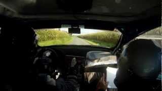 Onboard LefevereVanpoucke  BMW M3  Hemicuda Rally 2012 [upl. by Annej]