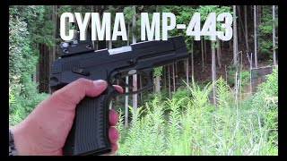 面白さ最高！CYMA Grach MP443 電動ブローバックハンドガン [upl. by Samau]