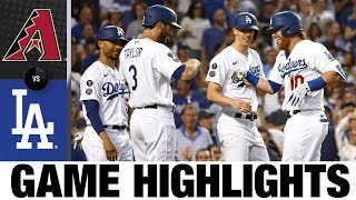 Diamondbacks vs Dodgers Game Highlights 71021  MLB Highlights [upl. by Behah]