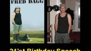 Fred Dagg 12  21st Birthday Speech Audio [upl. by Linskey870]