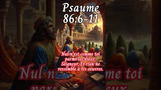 Lecture du Psaume 86611 psaumes bible [upl. by Aisinut]