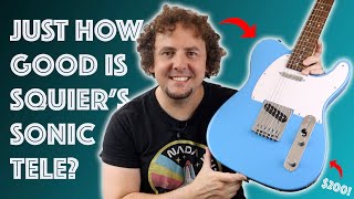 2023 Squier Sonic Telecaster  The new best value for money Tele around Indepth Review amp Demo [upl. by Aristotle]